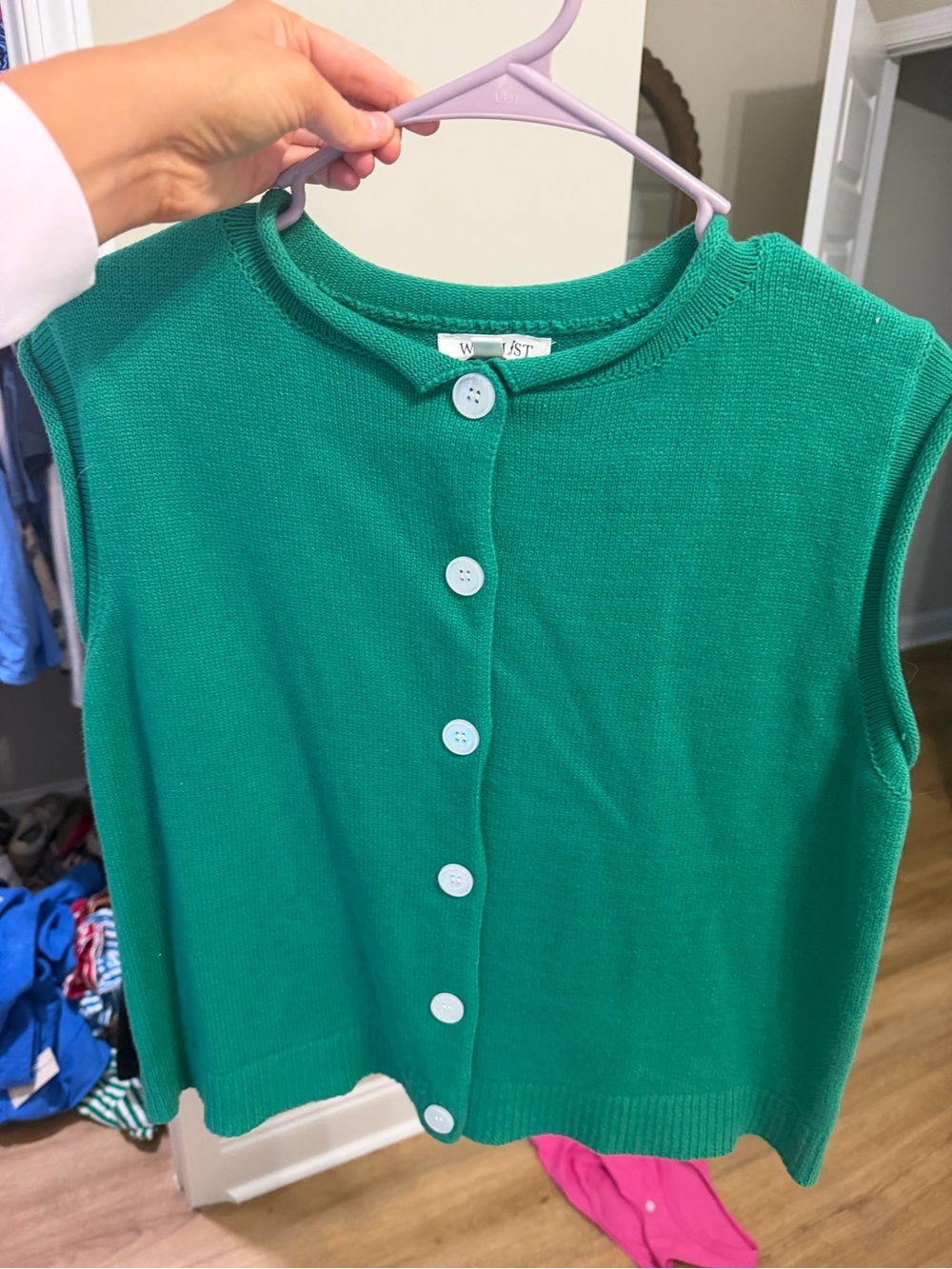 Emerald Green Sweater Tank